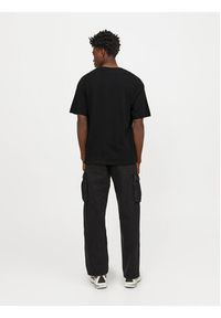 Jack & Jones - Jack&Jones T-Shirt Riley 12250651 Czarny Regular Fit. Kolor: czarny. Materiał: bawełna #6
