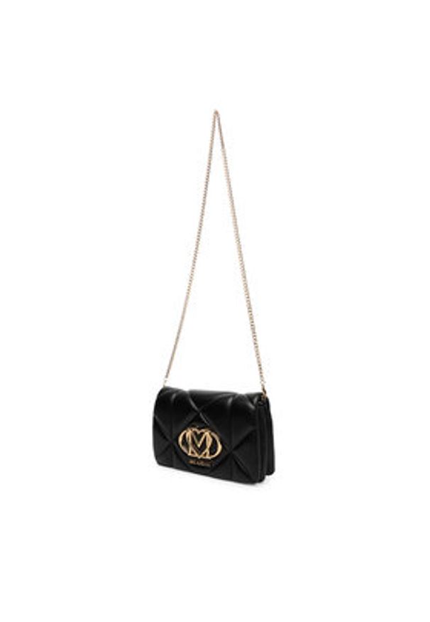 Love Moschino - LOVE MOSCHINO Torebka JC4043PP1OLC0000 Czarny. Kolor: czarny. Materiał: skórzane