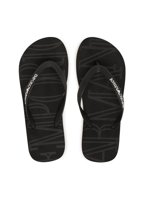 Emporio Armani Japonki EX000041 AF22188 MC001 Czarny. Kolor: czarny. Materiał: syntetyk