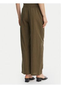 only - ONLY Spodnie materiałowe Tizana 15319090 Zielony Regular Fit. Kolor: zielony. Materiał: bawełna #2