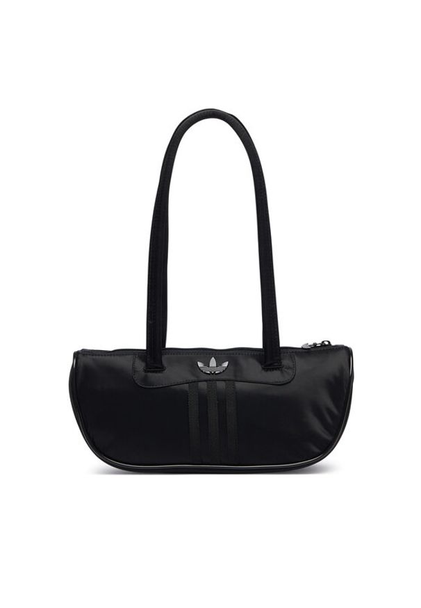 Adidas - adidas Torebka Bowling Bag Satin KQ6807 Czarny. Kolor: czarny