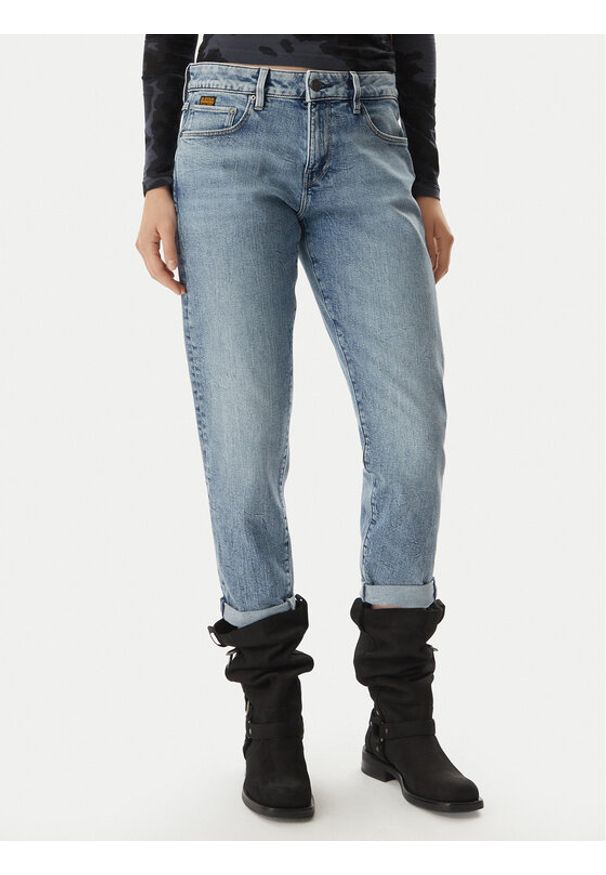 G-Star RAW - G-Star Raw Jeansy Kate D15264-D930 Niebieski Boyfriend Fit. Kolor: niebieski