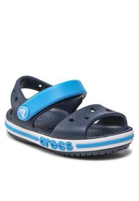 Crocs Sandały Bayaband Sandal K 205400 Granatowy. Kolor: niebieski