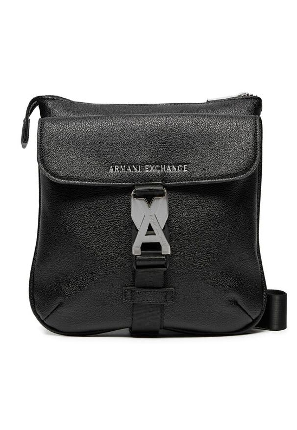 Armani Exchange Saszetka 952698 4F864 00020 Czarny. Kolor: czarny. Materiał: skóra