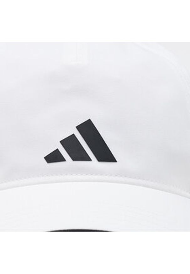 Adidas - adidas Czapka z daszkiem Bball HT2031 Biały. Kolor: biały. Materiał: syntetyk