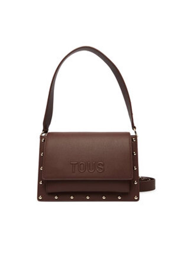 Tous - TOUS Torebka 2002375243 Brązowy. Kolor: brązowy. Materiał: skórzane