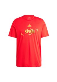 Adidas - Koszulka UEFA EURO24™ Spain. Kolor: czerwony. Sport: piłka nożna