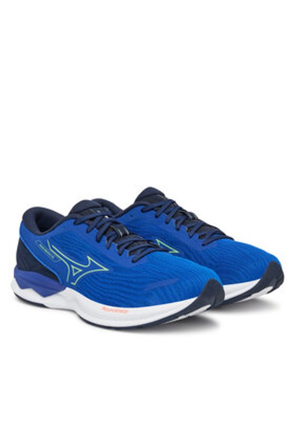 Mizuno Buty do biegania Wave Revolt 3 J1GC2481 Granatowy. Kolor: niebieski. Materiał: materiał. Model: Mizuno Wave