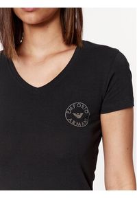 Emporio Armani Underwear T-Shirt 163321 3F223 00020 Czarny Slim Fit. Kolor: czarny. Materiał: bawełna #2