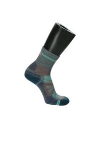 Skarpety turystyczne damskie Smartwool Hike. Kolor: szary, niebieski, wielokolorowy. Materiał: wełna. Sport: turystyka piesza
