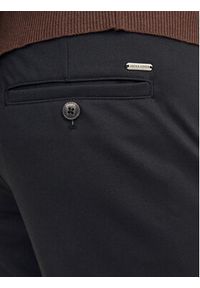 Jack & Jones Chinosy Marco 12237523 Czarny Slim Fit. Kolor: czarny. Materiał: syntetyk #3