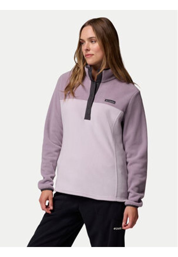 columbia - Columbia Polar Benton Springs™ 2085651 Fioletowy Regular Fit. Kolor: fioletowy. Materiał: syntetyk