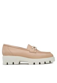 Badura Loafersy TROPEA-E23-28188PE Różowy. Kolor: różowy. Materiał: skóra #1