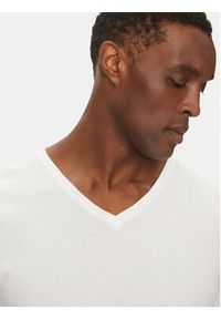 Lacoste Komplet 3 t-shirtów TH9008 Biały Slim Fit. Kolor: biały. Materiał: bawełna #4