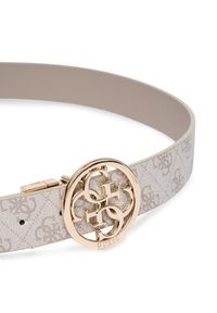 Guess Pasek Damski 164617 Brązowy. Kolor: beżowy. Materiał: skóra #4