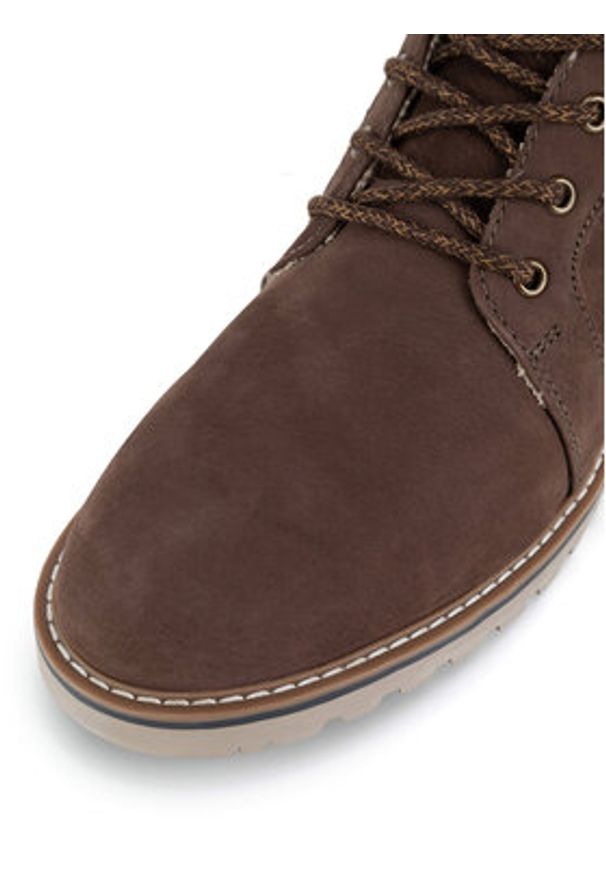 U.S. Polo Assn. Trapery POLY001M/DLT1 Brązowy. Kolor: brązowy. Materiał: nubuk, skóra