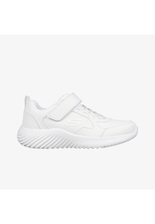 skechers - Buty na co dzień dziecięce SKECHERS na rzepę. Okazja: na co dzień. Zapięcie: rzepy. Kolor: biały. Model: Skechers Sport. Sport: turystyka piesza
