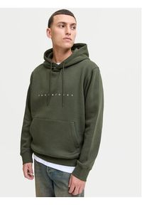 Jack & Jones - Jack&Jones Bluza Star 12233972 Zielony Relaxed Fit. Kolor: zielony. Materiał: bawełna #4