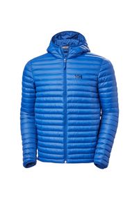 Kurtka ocieplana męska Helly Hansen Sirdal Hooded Insulator Jacket. Typ kołnierza: kaptur. Kolor: niebieski. Sport: turystyka piesza #1