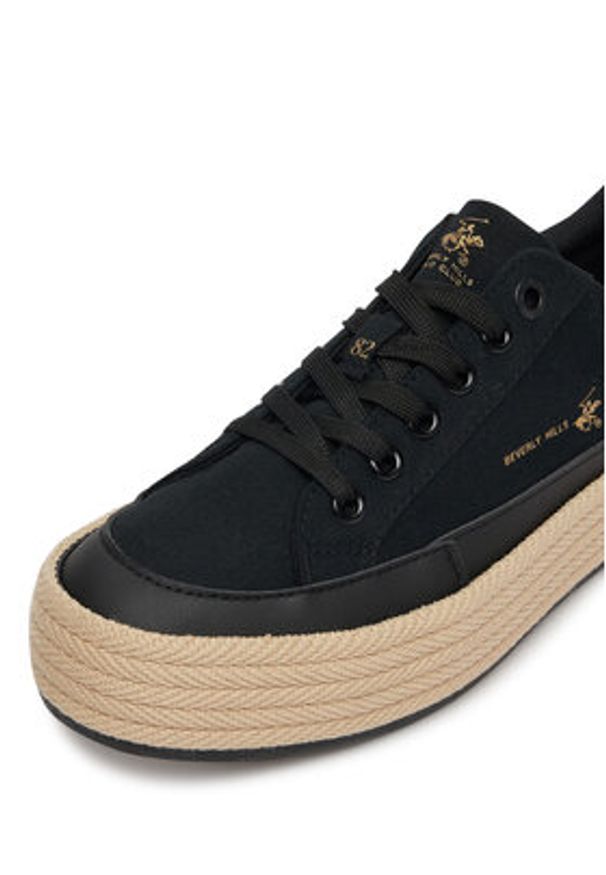 Beverly Hills Polo Club Sneakersy CEO-WSS21536-01 Czarny. Kolor: czarny. Materiał: materiał