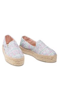 Manebi Espadryle Slippers D T 1.6 D0 Srebrny. Kolor: srebrny. Materiał: materiał #7