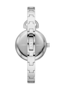 DKNY - Dkny zegarek NY2991 damski kolor srebrny. Kolor: srebrny. Materiał: materiał #2