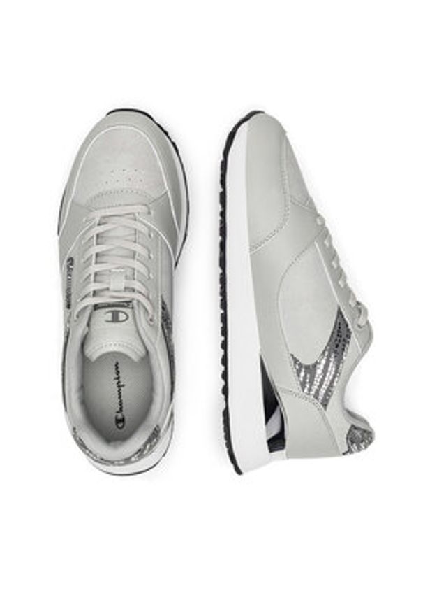 Champion Sneakersy RR CHAMP PLAT LOW CHROMO S11719-ES013 Szary. Kolor: szary. Materiał: skóra