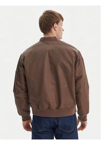 Calvin Klein Jeans Kurtka bomber LV04RC526G Brązowy Regular Fit. Kolor: brązowy. Materiał: syntetyk #4