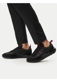 Polo Ralph Lauren Sneakersy Train 89 RIB-SK-LTL 809P01638002 Czarny. Kolor: czarny. Materiał: skóra, zamsz #1