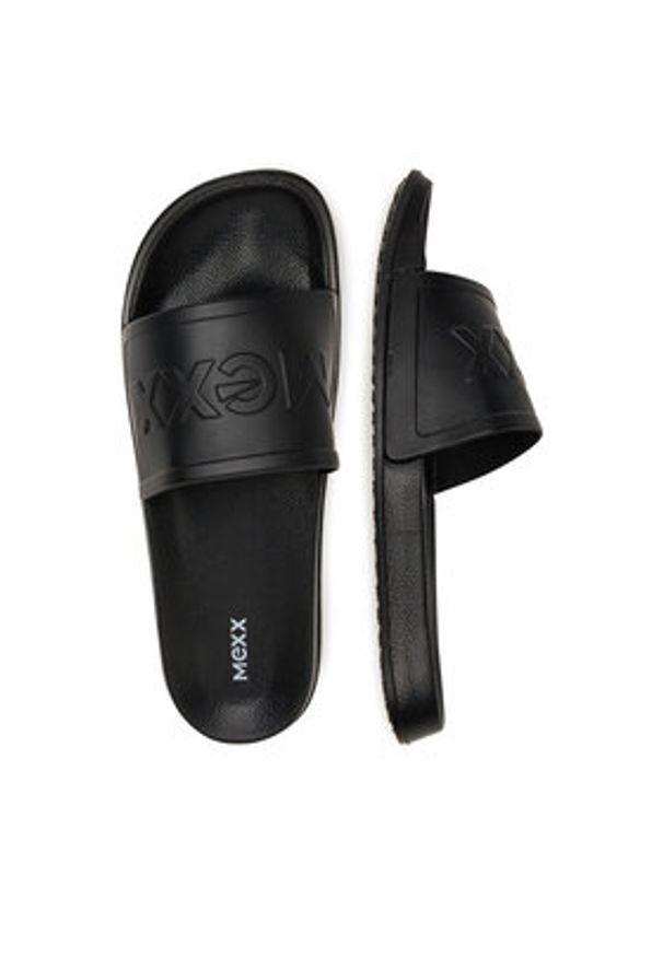 MEXX Klapki MIJB1905541M-01 Czarny. Kolor: czarny. Materiał: syntetyk