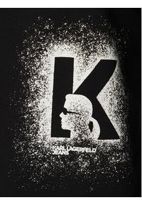 Karl Lagerfeld Jeans Bluza B3M20001 Czarny Regular Fit. Kolor: czarny. Materiał: bawełna #5