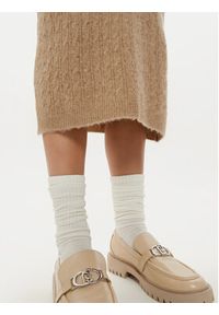 Liu Jo Spódnica midi WF4391 MA43P Beżowy Regular Fit. Kolor: beżowy. Materiał: syntetyk #4