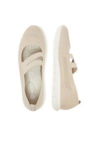 Remonte Półbuty R7102-60 Beżowy. Kolor: beżowy. Materiał: materiał #4