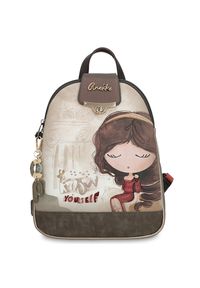 Brązowy Damski Plecak Anekke Edycja Limitowana. Kolor: brązowy #1