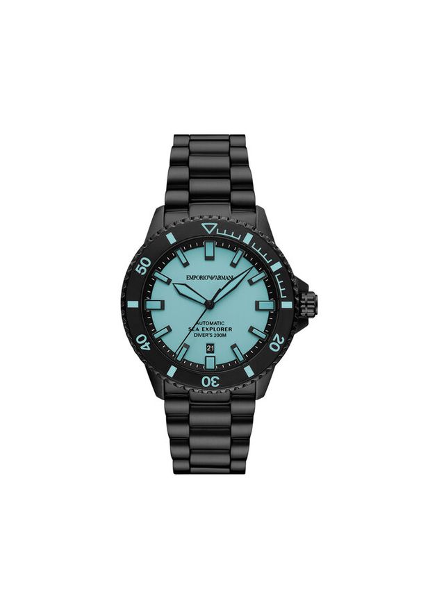 Zegarek Emporio Armani. Kolor: czarny
