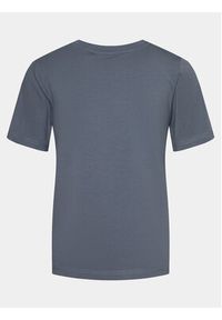 Gina Tricot T-Shirt Basic 17937 Niebieski Regular Fit. Kolor: niebieski. Materiał: bawełna #6