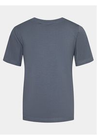 Gina Tricot T-Shirt Basic 17937 Niebieski Regular Fit. Kolor: niebieski. Materiał: bawełna