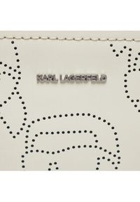 Karl Lagerfeld - KARL LAGERFELD Torebka 241W3003 Biały. Kolor: biały. Materiał: skórzane