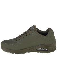skechers - Buty do chodzenia męskie Skechers Unostand ON Air. Zapięcie: sznurówki. Kolor: wielokolorowy, zielony. Materiał: guma, materiał, syntetyk. Szerokość cholewki: normalna. Sport: turystyka piesza
