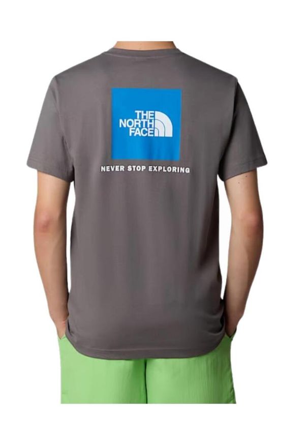 The North Face Koszulka S/S Redbox Nf0A87Nparx. Kolor: szary