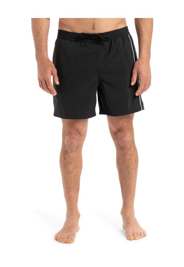 Quiksilver - Schwimmshorts EVERYDAY VERT 16" Schwarz Men. Kolor: zielony, wielokolorowy, brązowy. Materiał: materiał, poliester