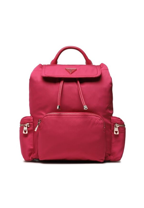 Guess Plecak Eco Gemma (EYG) HWEYG8 39532 Różowy. Kolor: różowy. Materiał: materiał