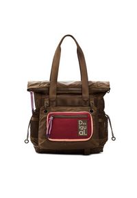 Desigual Plecak 26SAKY11 Brązowy. Kolor: brązowy. Materiał: materiał #6