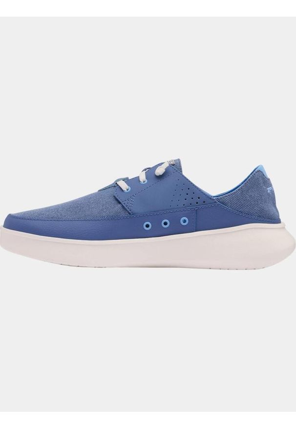 columbia - Buty letnie męskie Columbia Boatside Relaxed PFG. Kolor: biały, wielokolorowy, niebieski. Sezon: lato