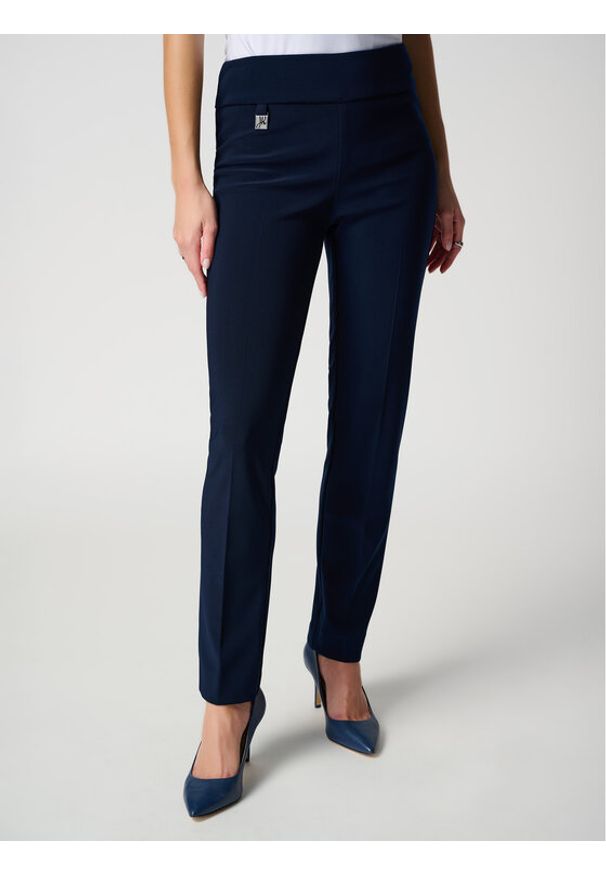 Joseph Ribkoff Spodnie materiałowe 144092NOS Granatowy Slim Fit. Kolor: niebieski. Materiał: syntetyk