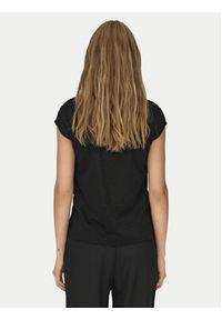only - ONLY T-Shirt Silvery 15136069 Czarny Loose Fit. Kolor: czarny. Materiał: syntetyk #5
