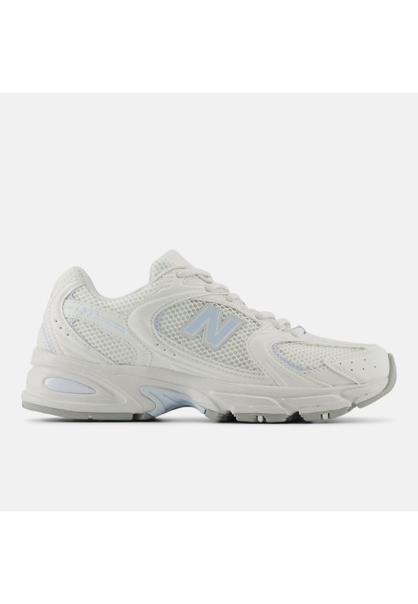 New Balance 530 U530CSD Sneakersy unisex. Okazja: na co dzień. Kolor: kremowy. Materiał: guma, syntetyk, skóra. Szerokość cholewki: normalna. Sezon: lato