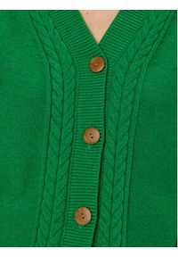 Tatuum Kardigan Lilac 1 T2421.982B Zielony Regular Fit. Kolor: zielony. Materiał: wiskoza, syntetyk #5