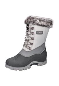 Śniegowce dziecięce CMP GIRL MAGDALENA ocieplane futerkiem zimowe. Kolor: wielokolorowy, szary, czarny. Materiał: futro. Sezon: zima. Sport: turystyka piesza #1