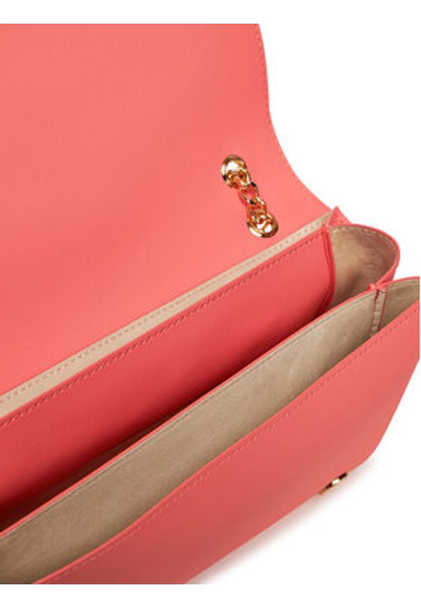 Love Moschino - LOVE MOSCHINO Torebka JC4192PP1MKD0464 Koralowy. Kolor: pomarańczowy. Materiał: skórzane